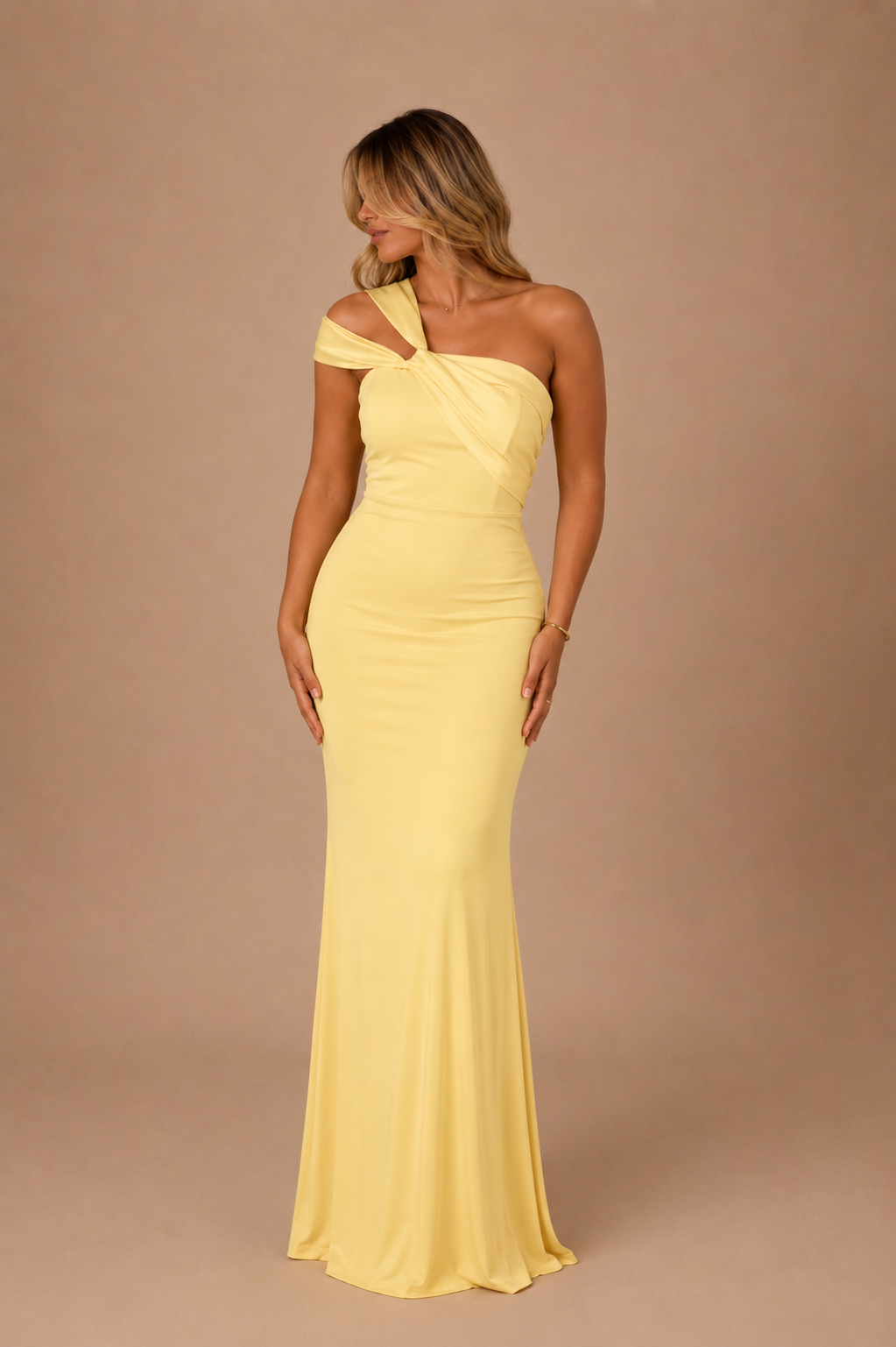 Sienna Butter Yellow Dress