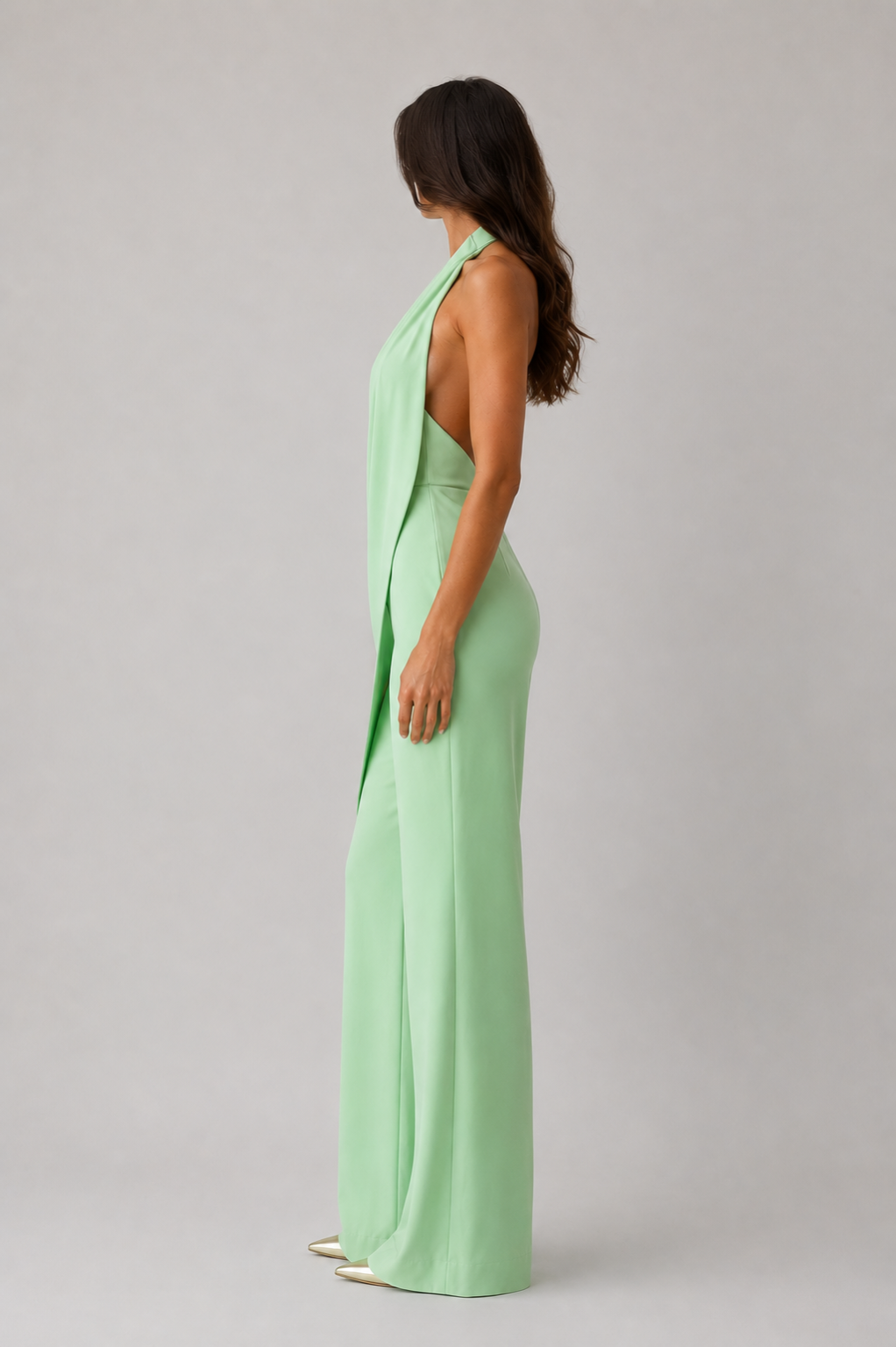 Aura Mint Jumpsuit