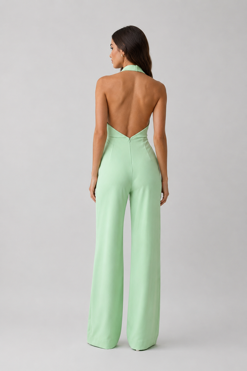 Aura Mint Jumpsuit